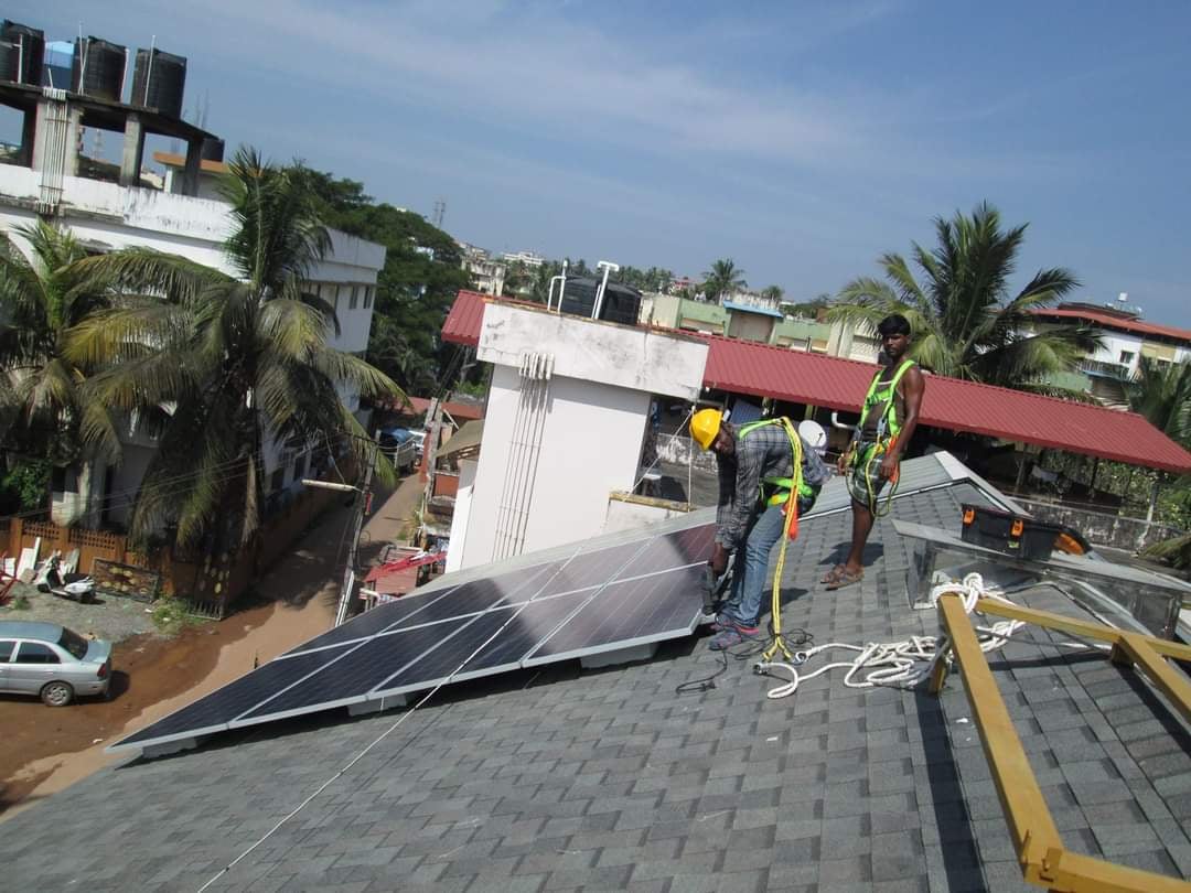 Residential Solar Rooftop Installation in Mangalore by SunStar Solar Solutions
