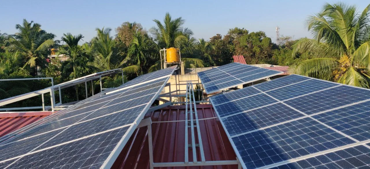 Solar Panel Installed