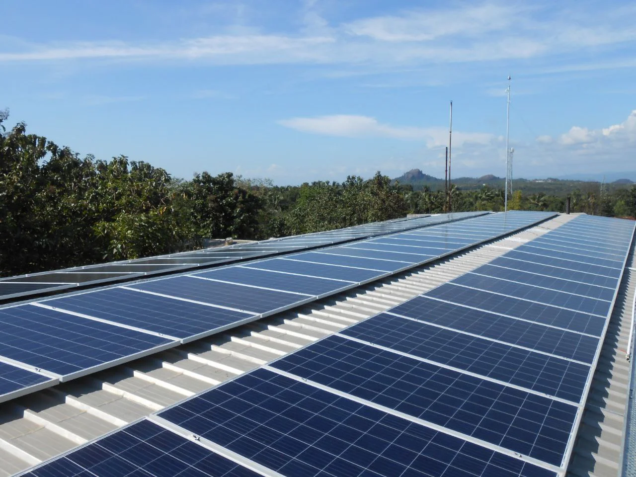 Commercial Solar Rooftop Solar System Installed