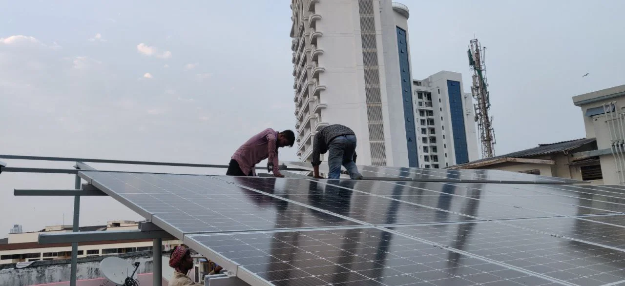 Rooftop Solar System Installed
